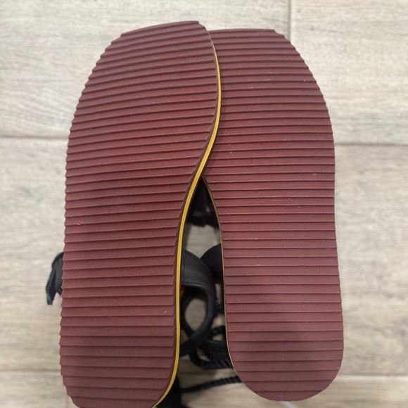 Farm Rio tassel ankle wrap sandals size 8 - Picture 6 of 10